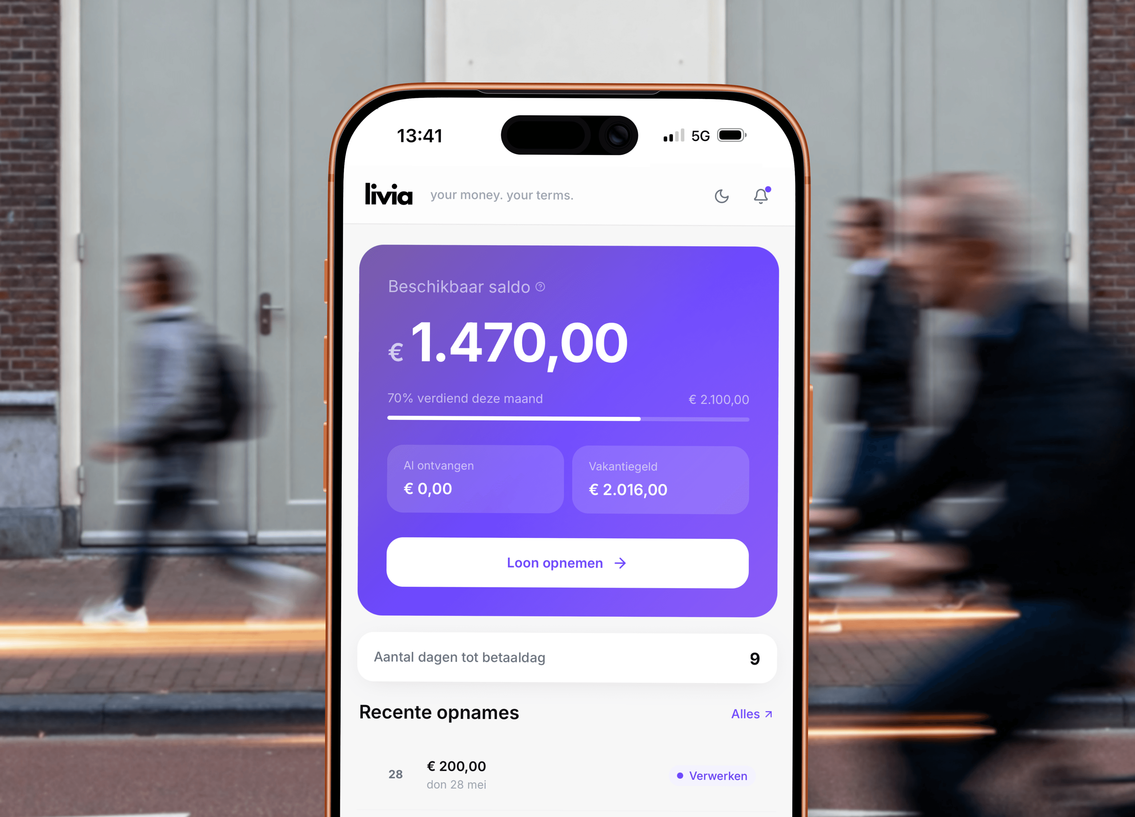 Livia mobile app